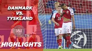 U21-EM: Se highlights fra kvartfinalen mod Tyskland