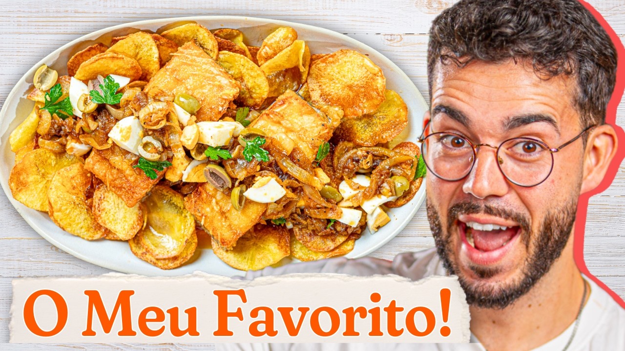 Bacalhau à Minhota - Frito no Ponto e Suculento!