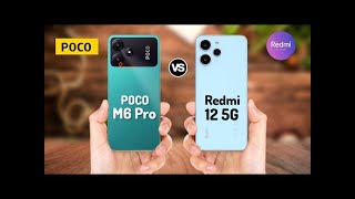 REDMI 12 5G VS POCO M6 PRO UNDER 11000 |COMPARESION VIDEO IN TELUGU |