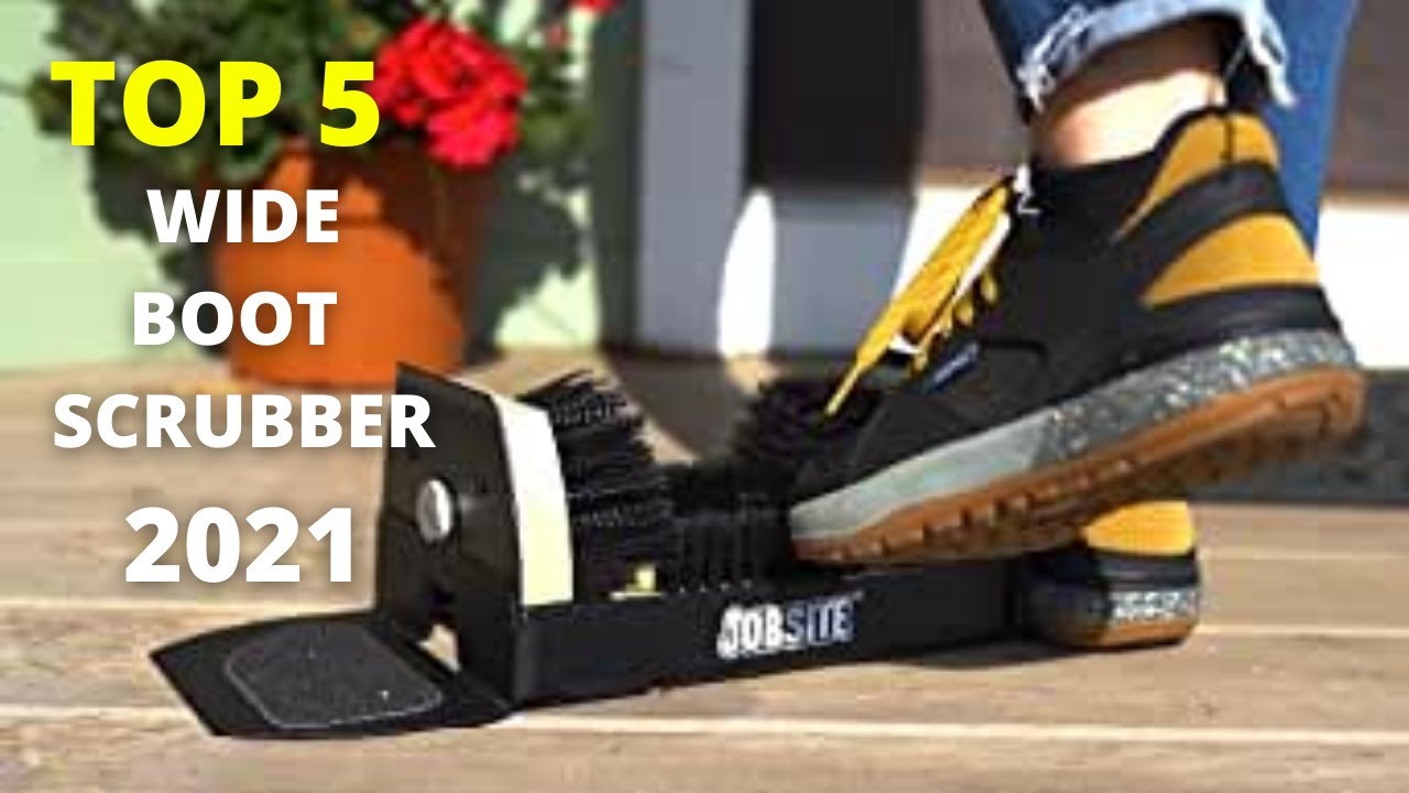 TOP 5 Best Extra Wide Boot Scrubber 2021 No Mounting Required All