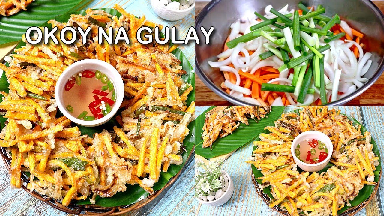 Okoy na Gulay Recipe Vegetable Okoy Masarap na Masustansya pa! YouTube