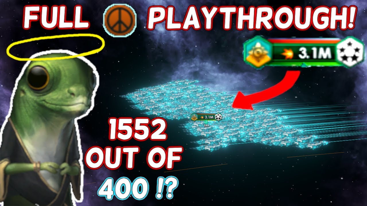 I Broke Federation Fleets With Fanatic Pacifism Full Playthrough Max Crisis Difficulty Youtube