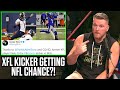 Pat McAfee Reacts To Broncos Signing XFL Kicker Taylor Russolino