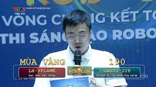 ABU Robocon 2024 | Chung kết toàn quốc - Ngày thi đấu 07/5/2024 | LH - VFLAME vs UNITE-228