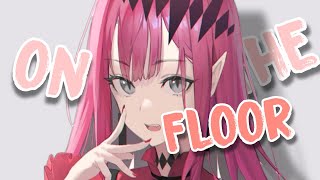 Nightcore - Blueberry, Muffin, Dayana Cover -  On the floor [ Lyrics ] Resimi