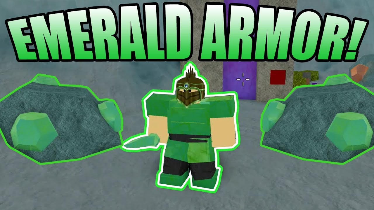 Emerald Armor Roblox Booga Booga New Armor Sword Walls Towers Etc Youtube - booga booga emerald helmet roblox