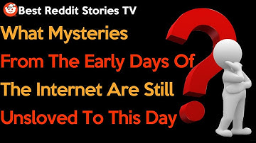 Internet mysteries from the early days still unsolved • Reddit