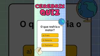 🚗 CEREBRIX QUIZ: CARROS 🏁 #quiz #quizgames #quiztime #quizshorts #quizquestions #quiztest