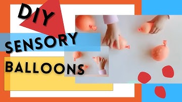 Sensory balloons using beans for toddlers sensory activity for kids 2020\sensory play 2020
