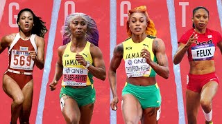 Who is the Greatest Female Sprinter of All Time - The GOAT Pyramid