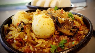 Tasty Cabbage Stew! ❤Budget friendly I Nanaaba's Kitchen