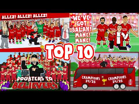Top 10 Liverpool Cartoons😂
