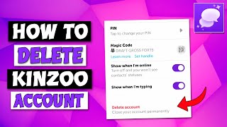 How To Delete Kinzoo App Account | How To Remove Kinzoo Account - Kinzoo Tutorial screenshot 5