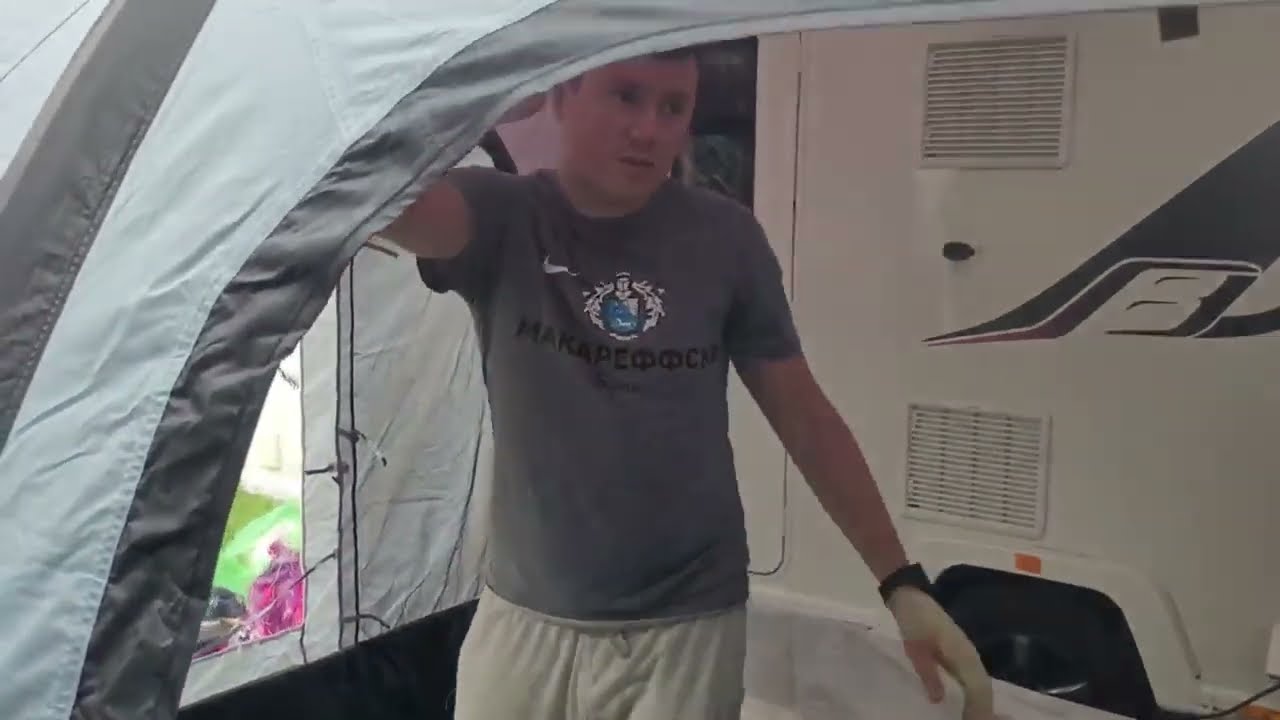 Палатка к каравану вместо маркизы