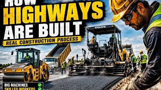 How Highways Are Built | Realistic Road Construction Process