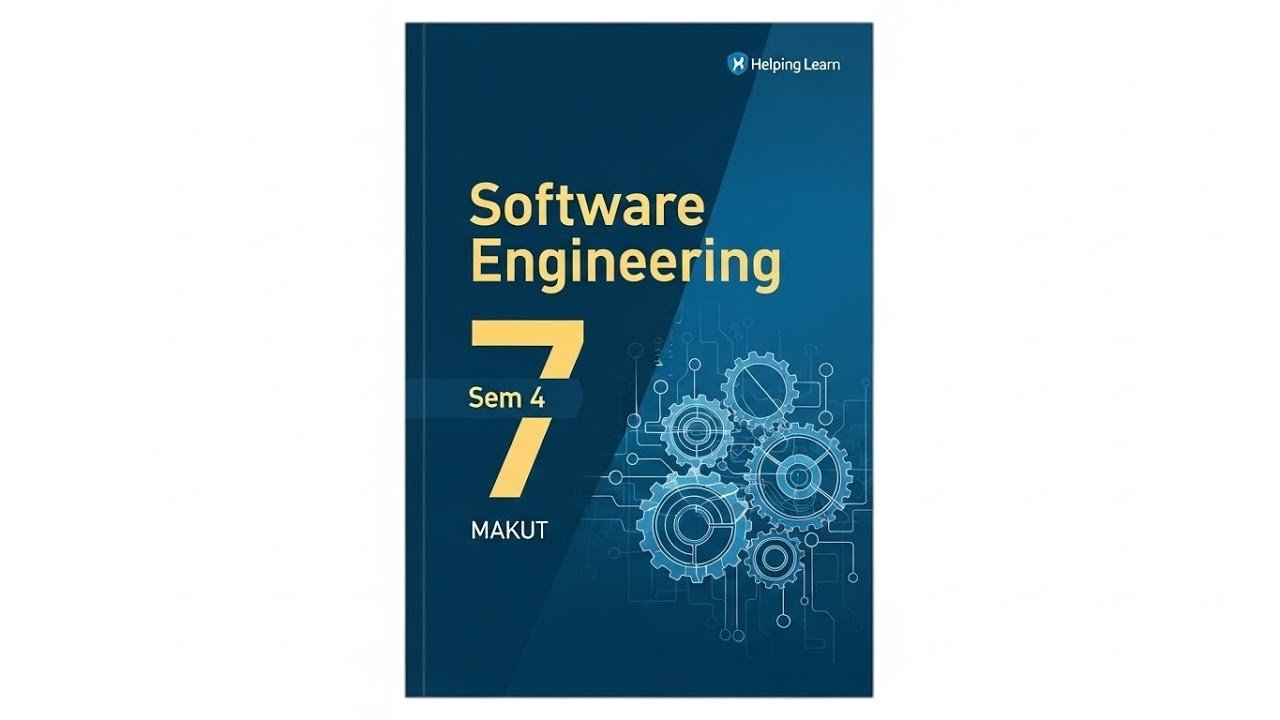 Software Engineering Chapter 7 Sem 4 Makut