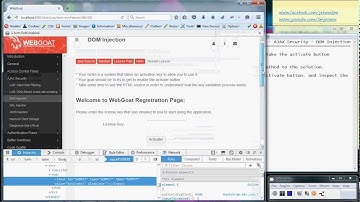 OWASP - Webgoat - AJAX Security- DOM Injection