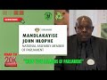 Meet Hon. John Hlophe | Know Your MPs Episode 1