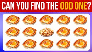 FIND THE ODD EMOJI OUT #11 | FOOD EDITION | EASY, MEDIUM, HARD, IMPOSSIBLE