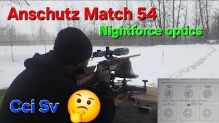 Anschutz Match 54 1407 ! Testing Cci Standard velocity!