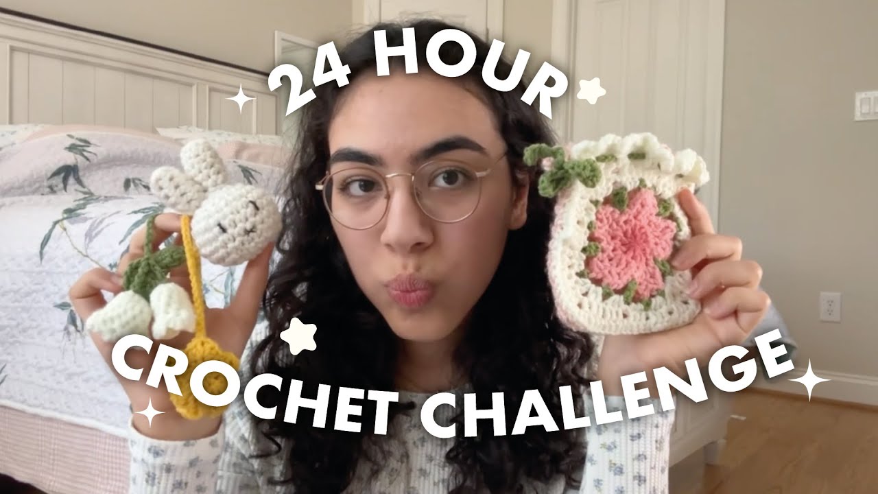 How Much Can I Crochet in 24hrs? ˚♡ cute + quick ideas˚୨୧