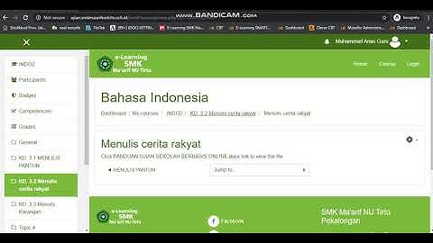 membuat soal dan upload materi di moodle untuk guru # Pembelajaran online
