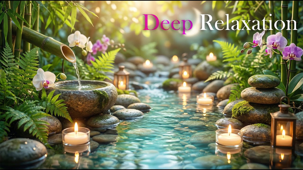 Soothing Water Sounds for Heavy Sleep 💧 Deep Relaxation, Insomnia & Stress Relief ✨
