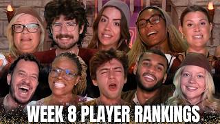 Big Brother 28 Week 8 Player Rankings - BB28