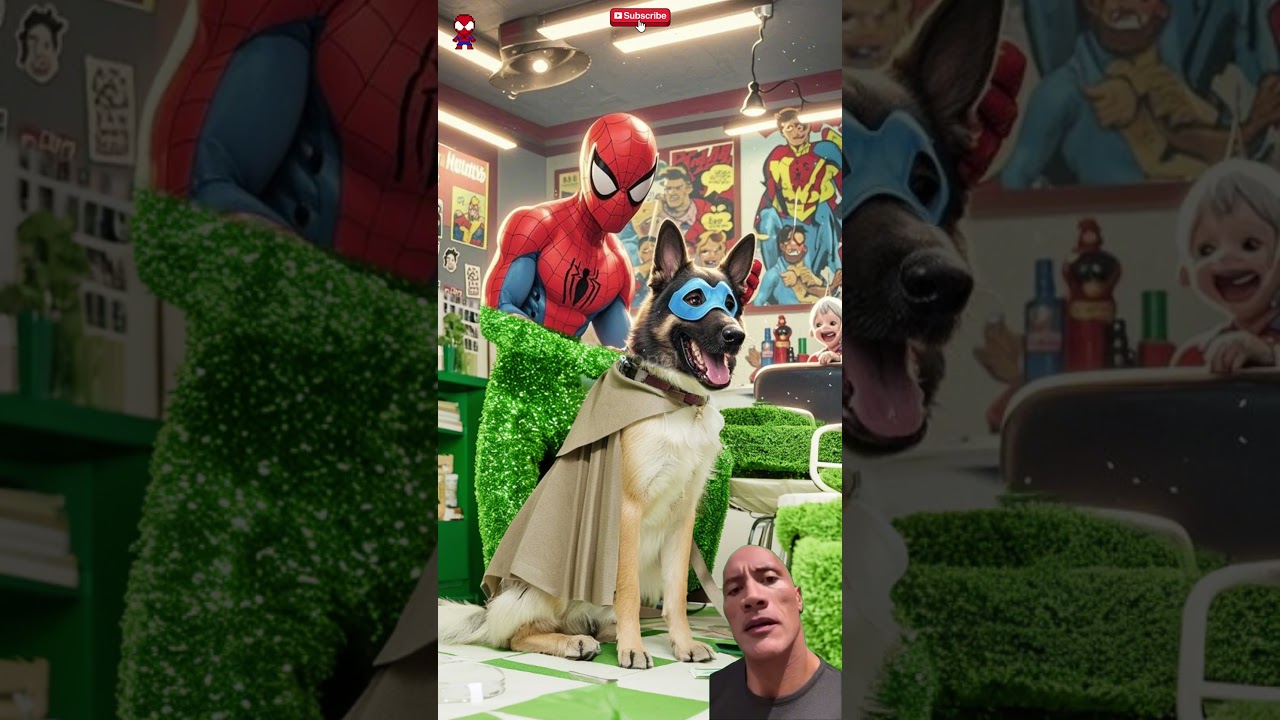 😃the rock superhero transition video reactions🐱‍🏍 daily✔