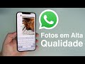 Como Enviar Fotos em ALTA Qualidade no WhatsApp Automaticamente!!