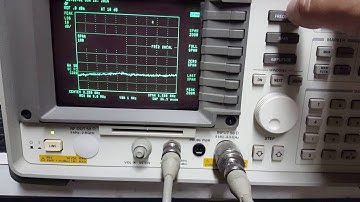 HP 8595E spectrum analyzer