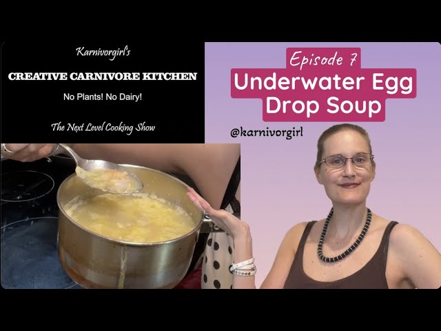 EP. 7 🥓Underwater Egg Drop Soup - 🍗 Unterwasser Eiertropf Suppe