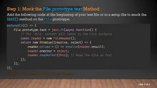 Famous Solving the TypeError When Using File.text() in Jest Testing Net Worth
