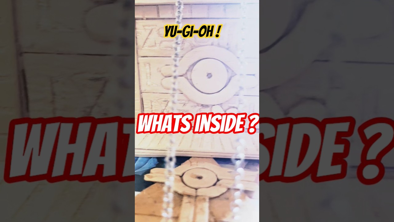YU-GI-OH ! WOODEN BOX DIY ! #yugioh #YUGI #MILLENIUM #DIY
