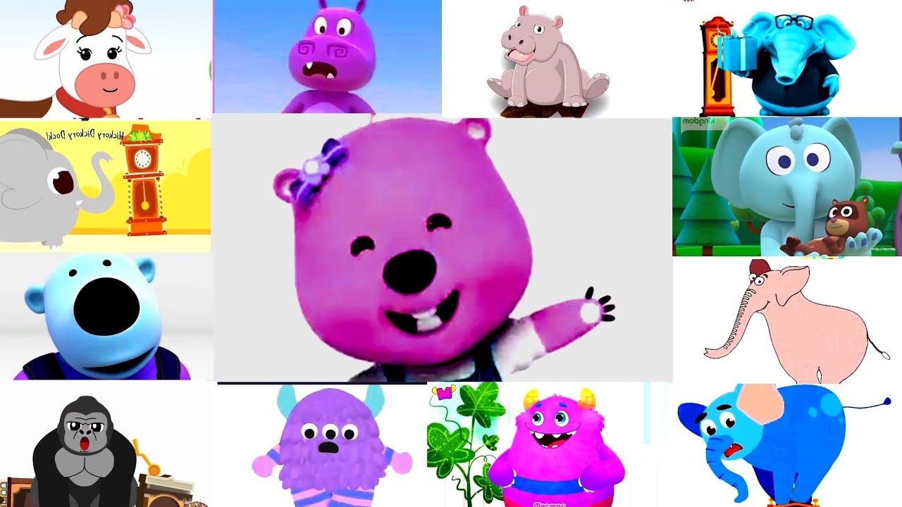 Hickory Dickory Dock ⏰ Loopy, Elephant + More Funny Animal Effects Sponsored by Preview 2 Effects 