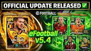 eFootball V.5.4 UPDATE RELEASED😱 ALL INFORMATION & CHANGES in eFootball 2026