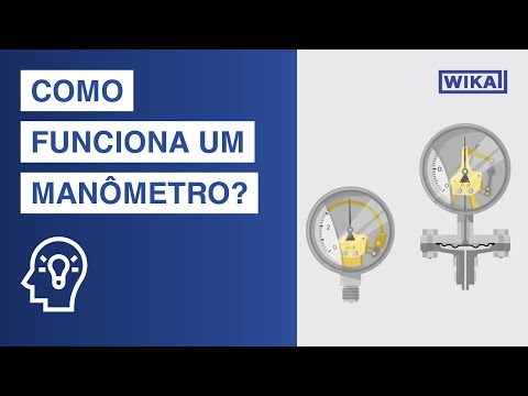 Vídeo: O medidor de bourdon mede a pressão?