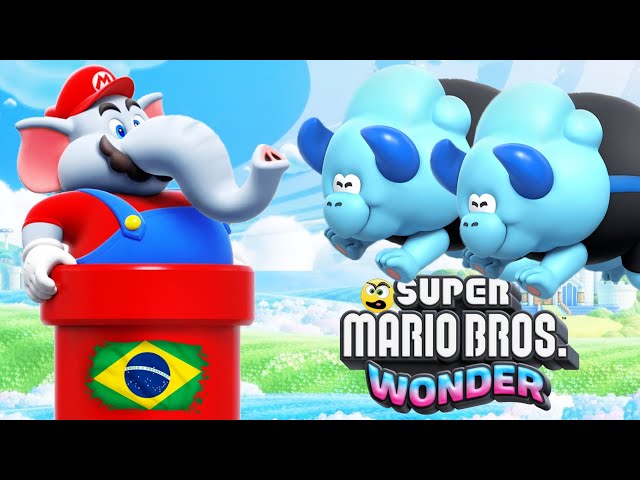 Aquele cooperativo no #mariowonder que mais parece um 1x1 😅 #casalgam