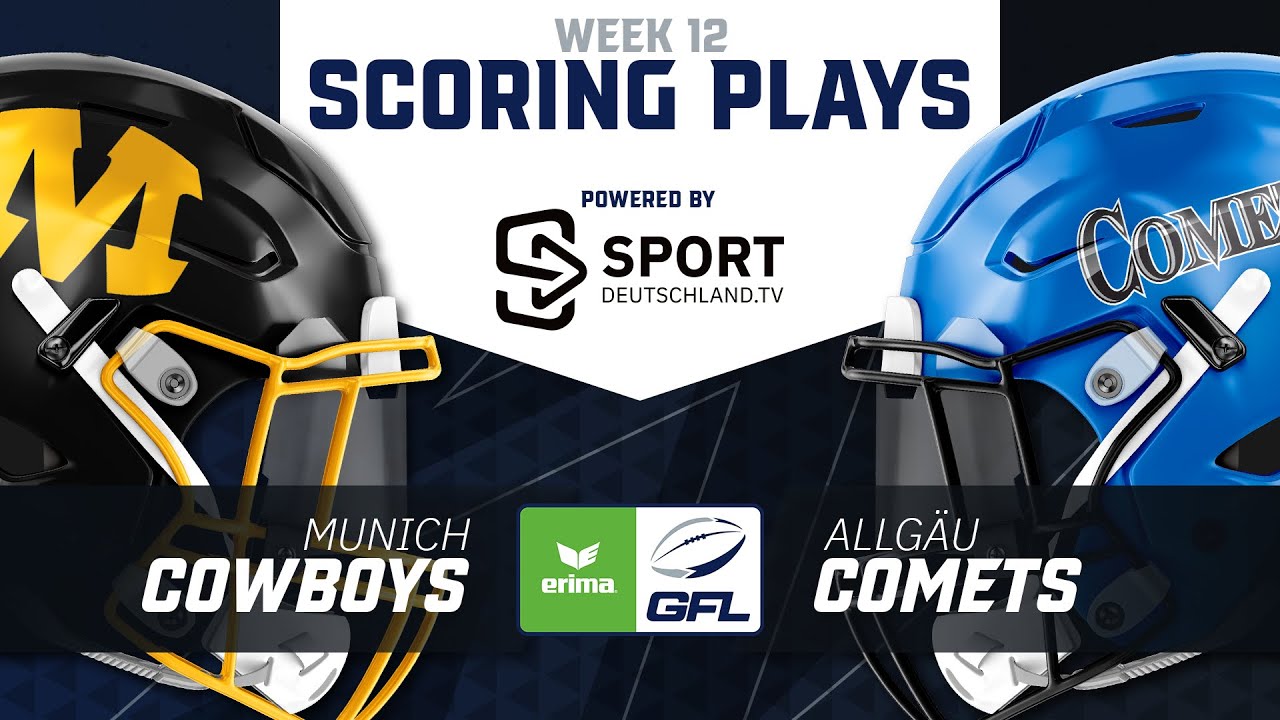 Allgäu Comets vs. Munich Cowboys | Highlights - ERIMA GFL | SDTV
