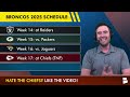 🚨LEAKED: Denver Broncos 2025 Schedule, Opponents & Instant Analysis | NFL Schedule Release