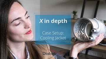 X in depth - Cooling Jacket Case Setup | Generative topology optimization