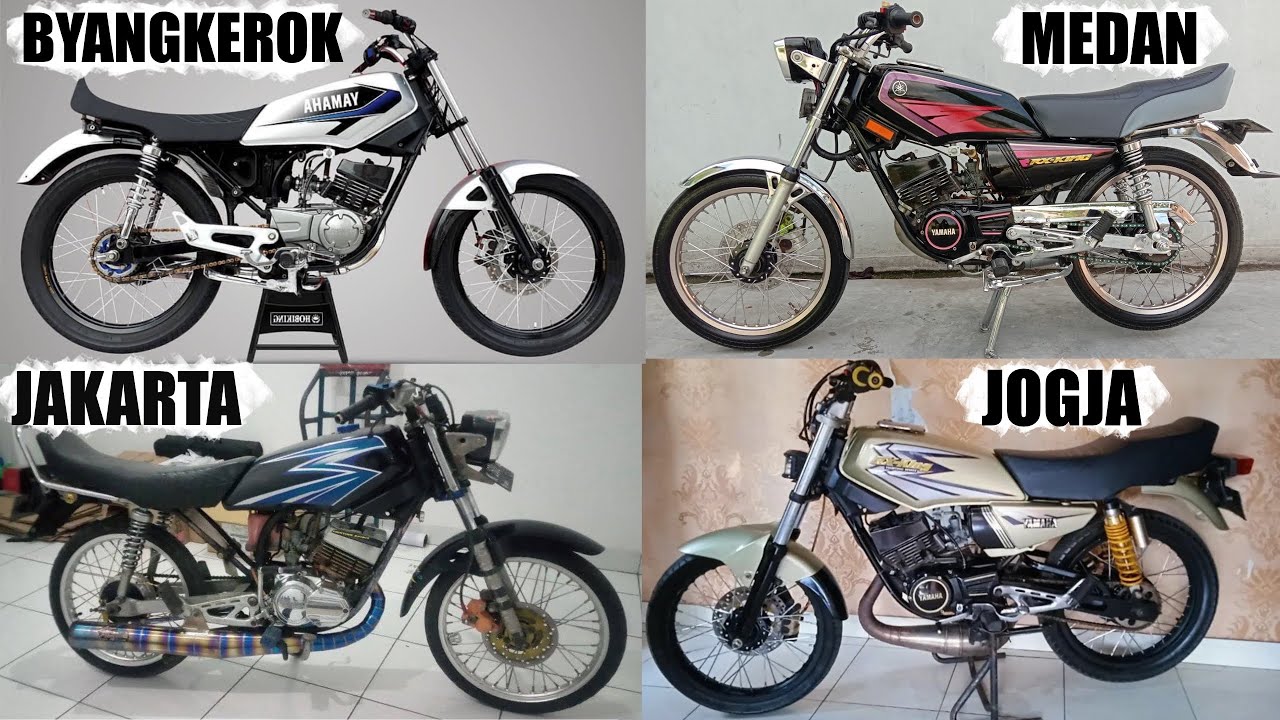 Punya Ciri Khas Tersendiri‼️Inilah Style Modifikasi RX-King Di Berbagai Daerah…