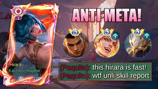 NEW HIRARA BEST EFFECTIVE WAY TO DOMINATE STRONG META HEROES IN NEW SEASON🔥 screenshot 4