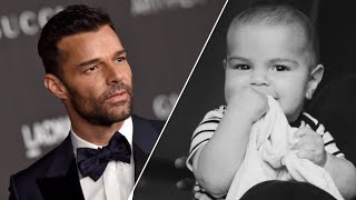 Ricky Martin showed son from his husband