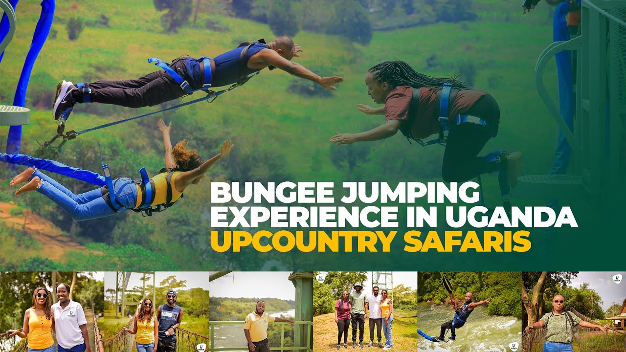 Thrilling Bungee Jumping Adventure at Adrift Uganda | Must-Watch Extreme Adrenaline Experience!