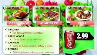 SMART MENU DISPLAY - Restaurants