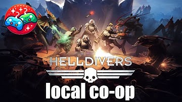 Local co-op in Helldivers (multiplayer games)