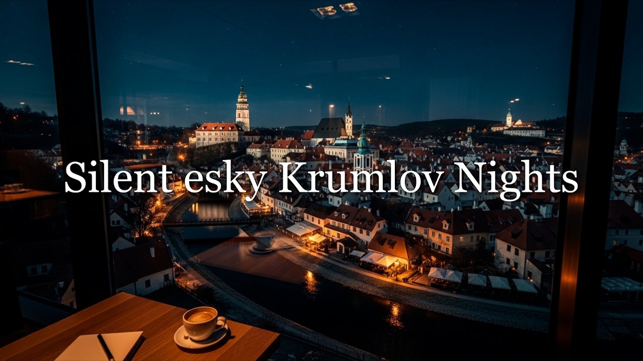 Silent Cesky Krumlov Nights – Deep Focus Café Jazz for Late Night Work