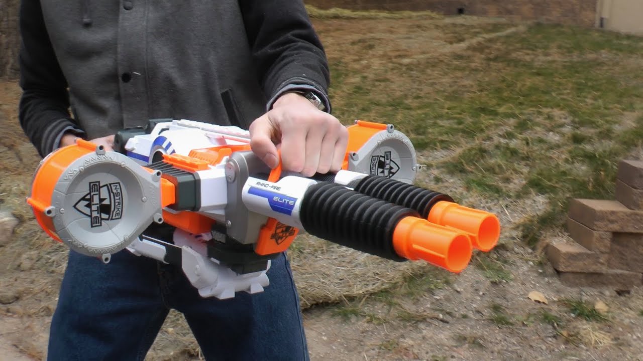 Nerf Elite Rhino-Fire and Shooting YouTube