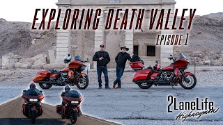 Riding the 2Lanes Through Death Valley National Park! | Artist's Palette | Zabriskie Point | Part 1